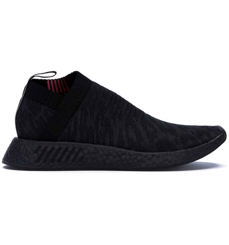 adidas NMD CS2 Triple Black Shock Pink Men's CQ2373 US