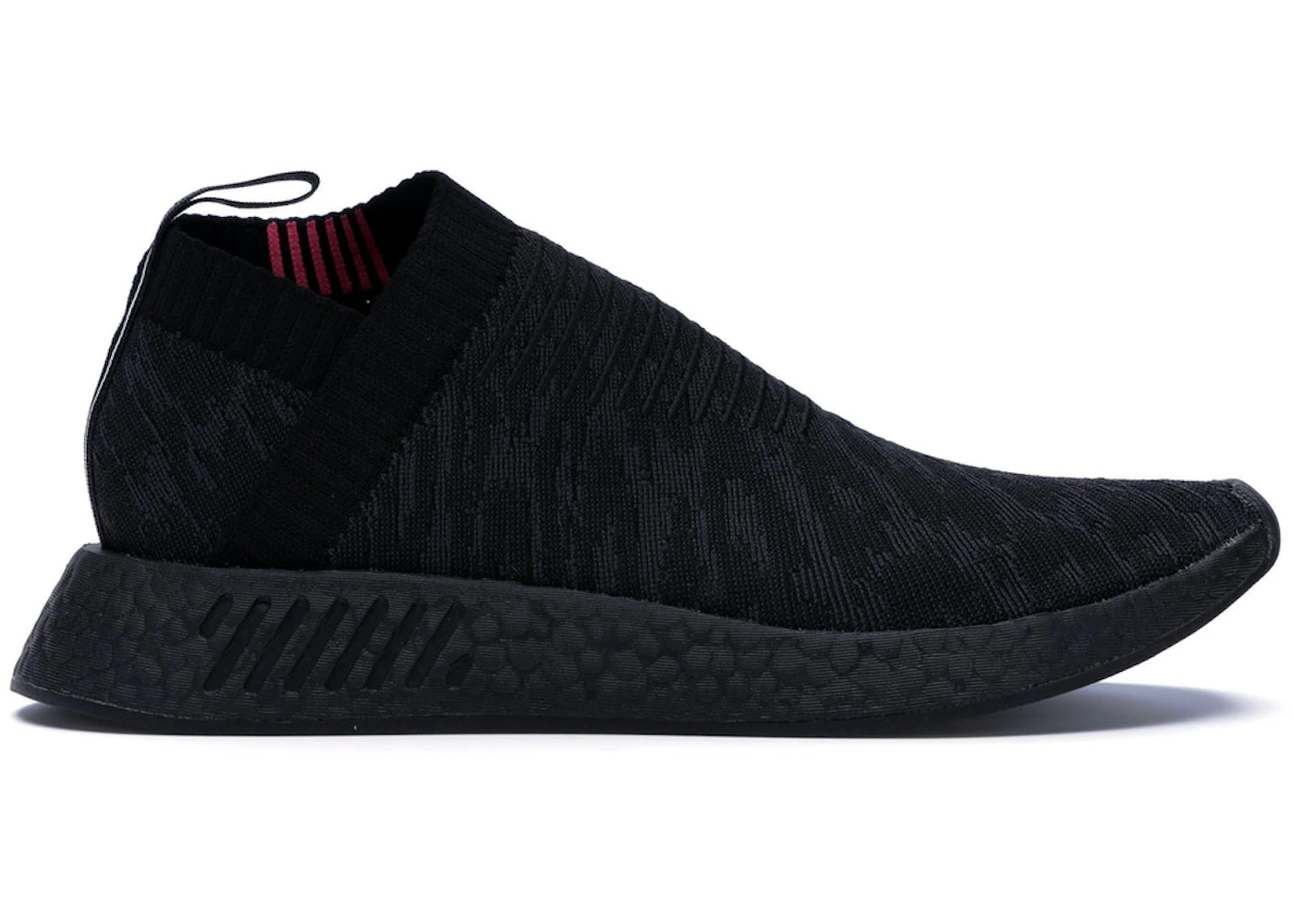 adidas NMD CS2 Triple Black Shock Pink Men's - CQ2373 - US adidas NMD CS2 Triple Black Shock Pink Men's - CQ2373 - US