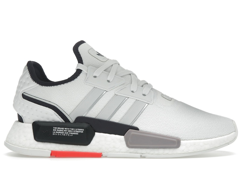 adidas NMD G1 Crystal White Grey Solar Red Men's - IF3457 - US