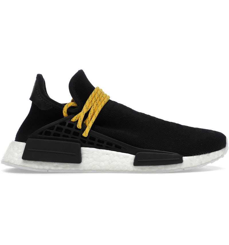 adidas NMD HU Pharrell Human Species Black Men's BB3068 US