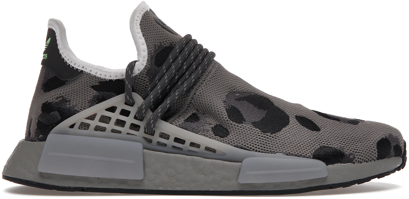 Pharrell and adidas Originals launch a new gray colorway of Hu NMD Animal  Print sneaker