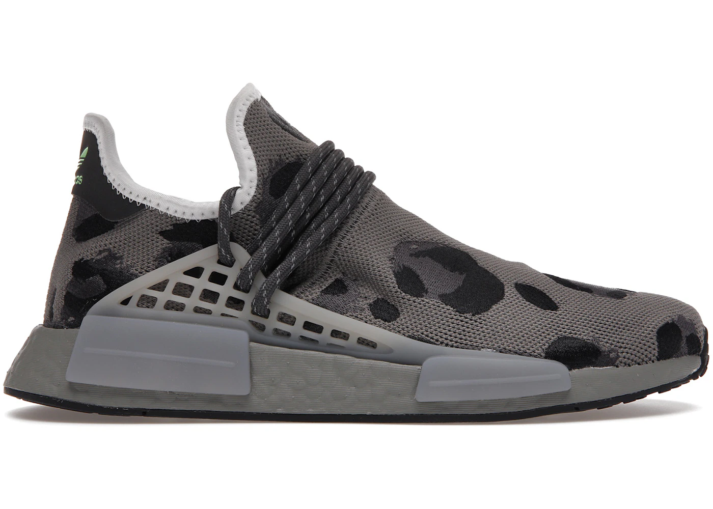 adidas NMD Hu Pharrell Animal Print Ash Grey Men's ID1531 US