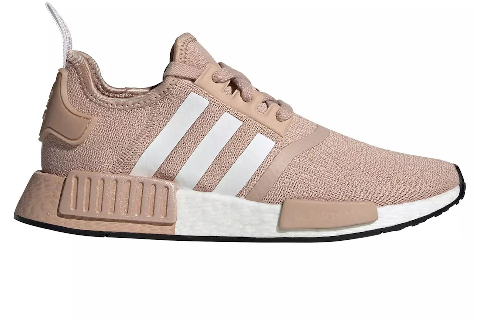 Women's adidas nmd r1 casual shoes white ash pearl Clearance