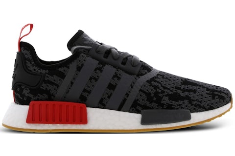 adidas NMD R1 Negro Gris Rojo Chicle Exclusivo Foot Locker Hombre CG6666 MX