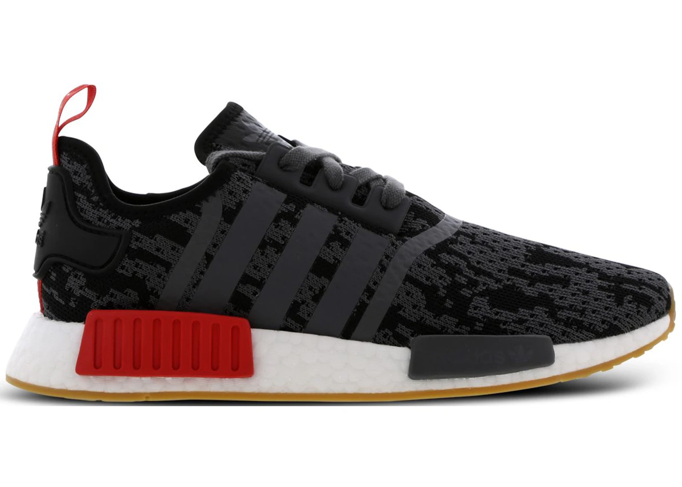 Adidas nmd r1 black on deals feet