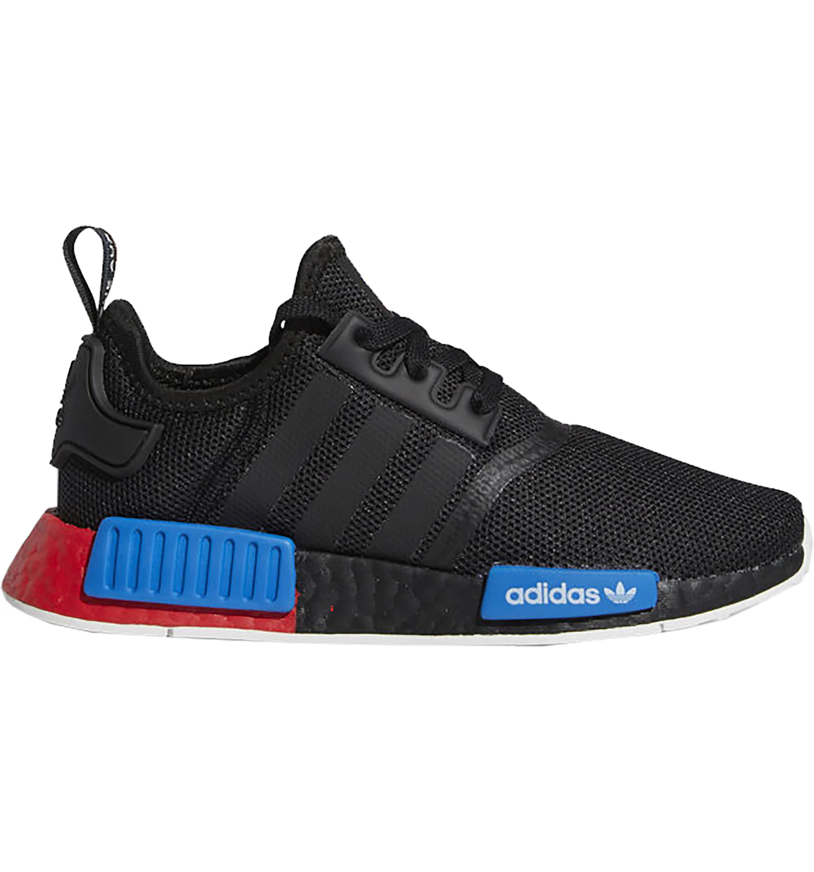 Nmd r1 top grey red blue