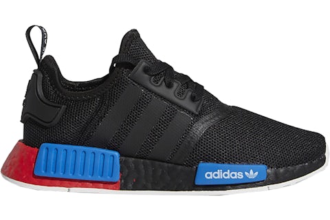 adidas NMD R1 Black Red Blue (GS) - FX4352 - US adidas NMD R1 Black Red Blue (GS) - FX4352 - US
