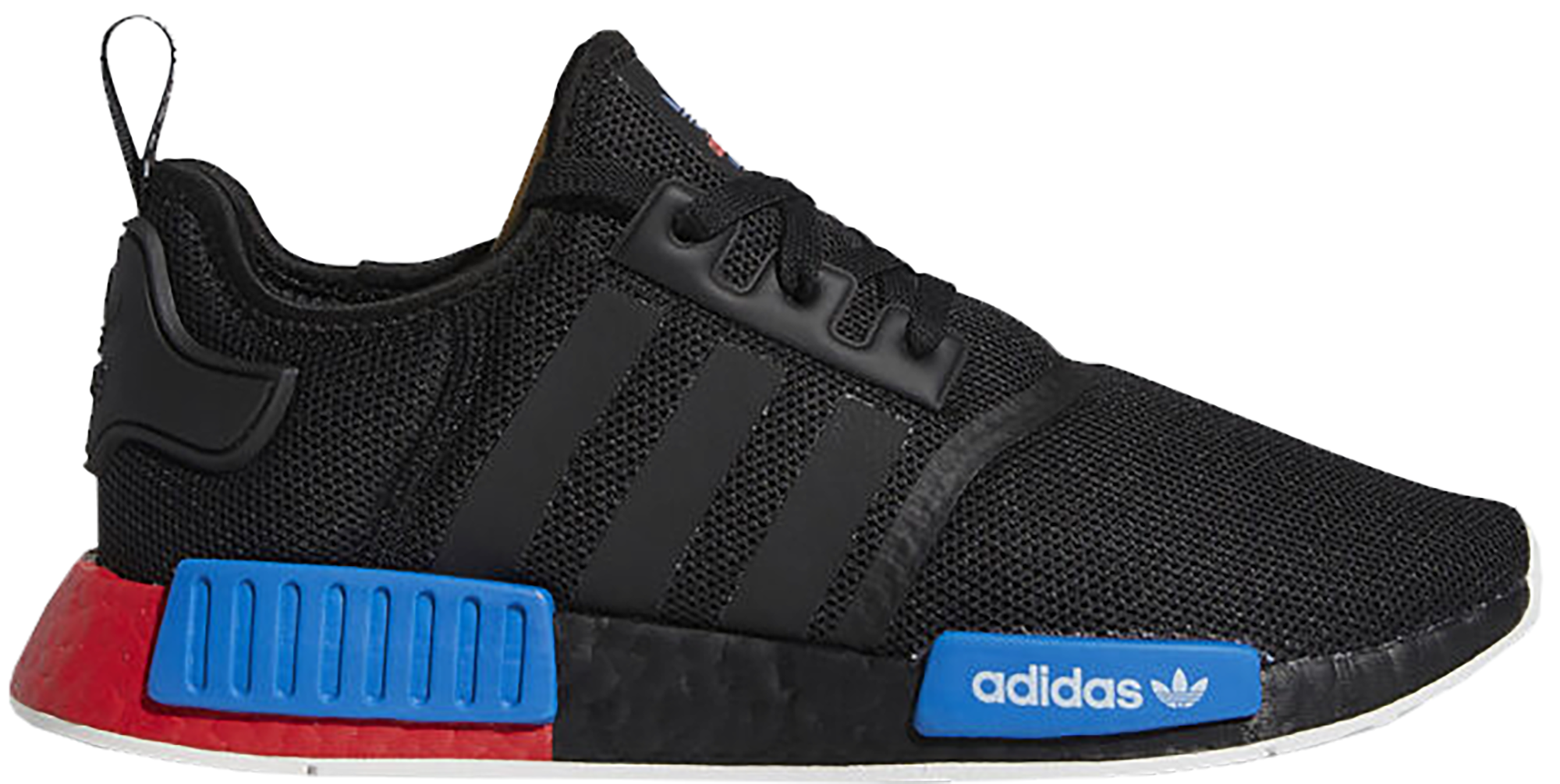 adidas black red and blue