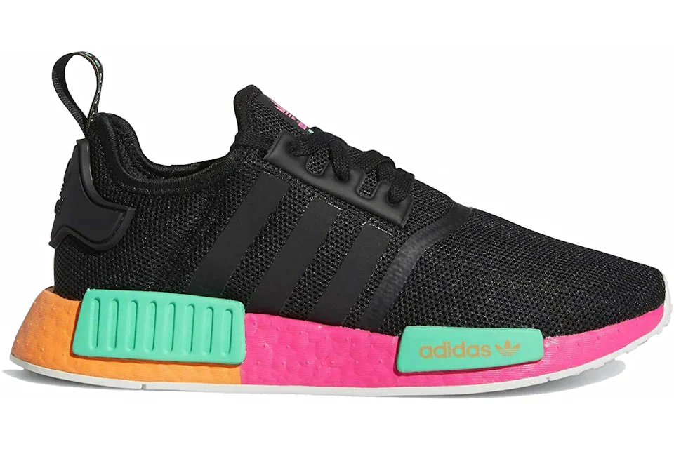 Adidas nmd womens black and pink Clearance