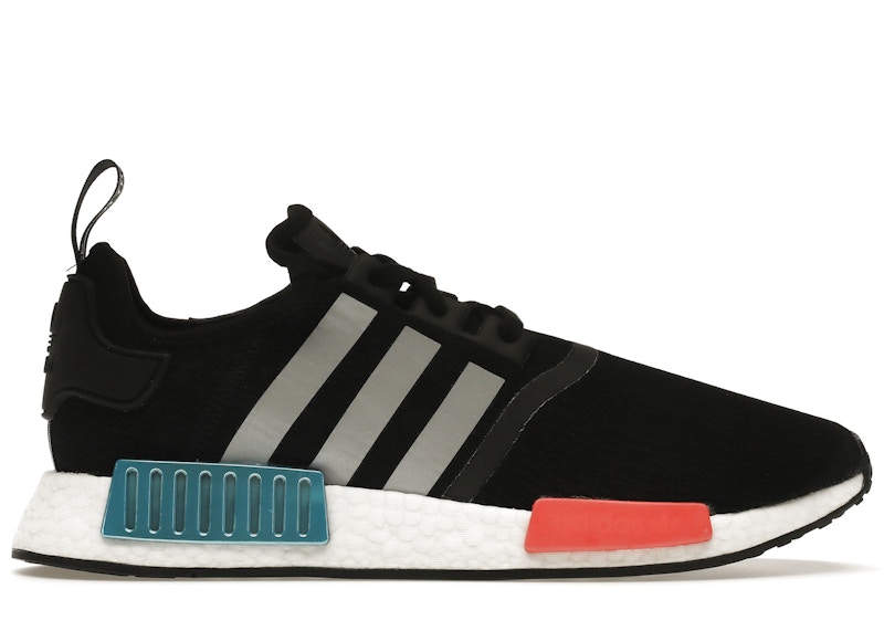 Adidas nmd r1 shop black/black/solar red motocross