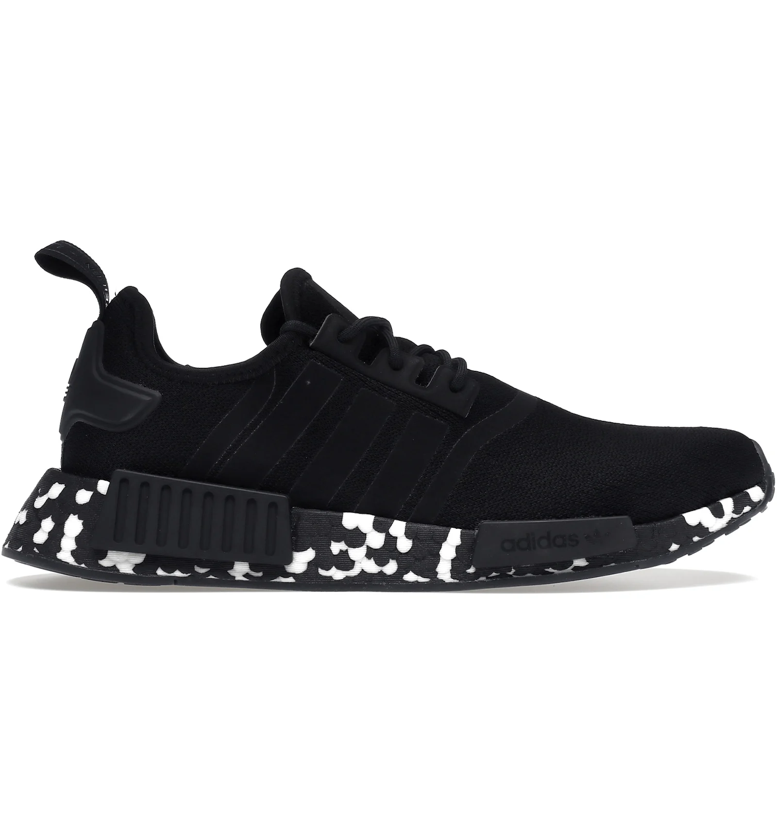 Nmd r1 white black speckle Clearance