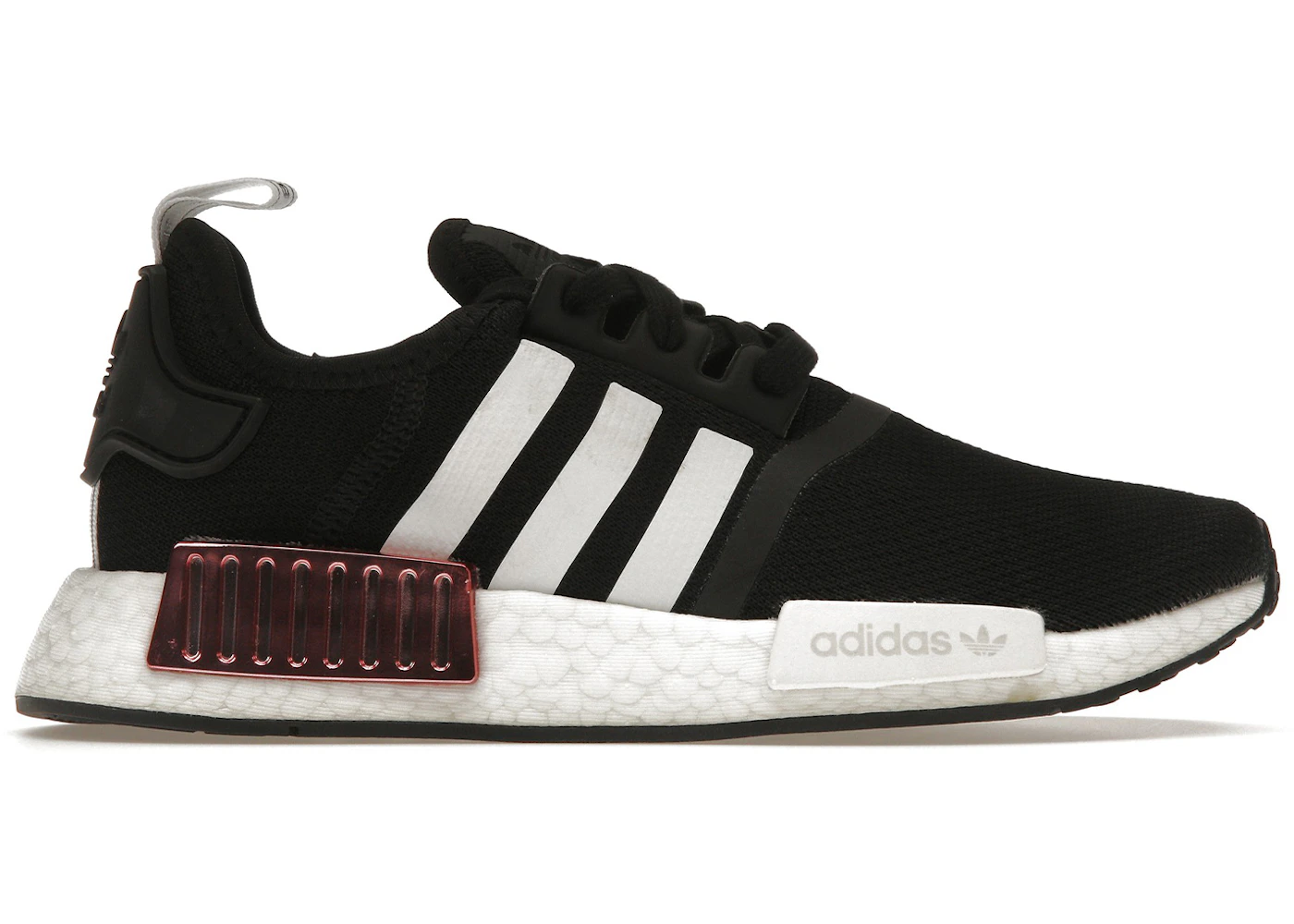 adidas NMD R1 Black White Hazy Rose (Women's) - FY3771 - US