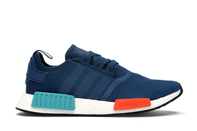 nmd orange and blue