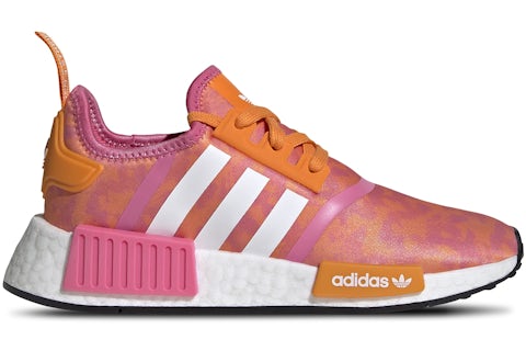 adidas NMD R1 Bright Orange Pink Fusion White (GS) - IE8202 - US adidas NMD R1 Bright Orange Pink Fusion White (GS) - IE8202 - US