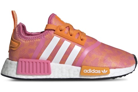 adidas NMD R1 Bright Orange Pink Fusion White (PS) - IE0891 - US adidas NMD R1 Bright Orange Pink Fusion White (PS) - IE0891 - US