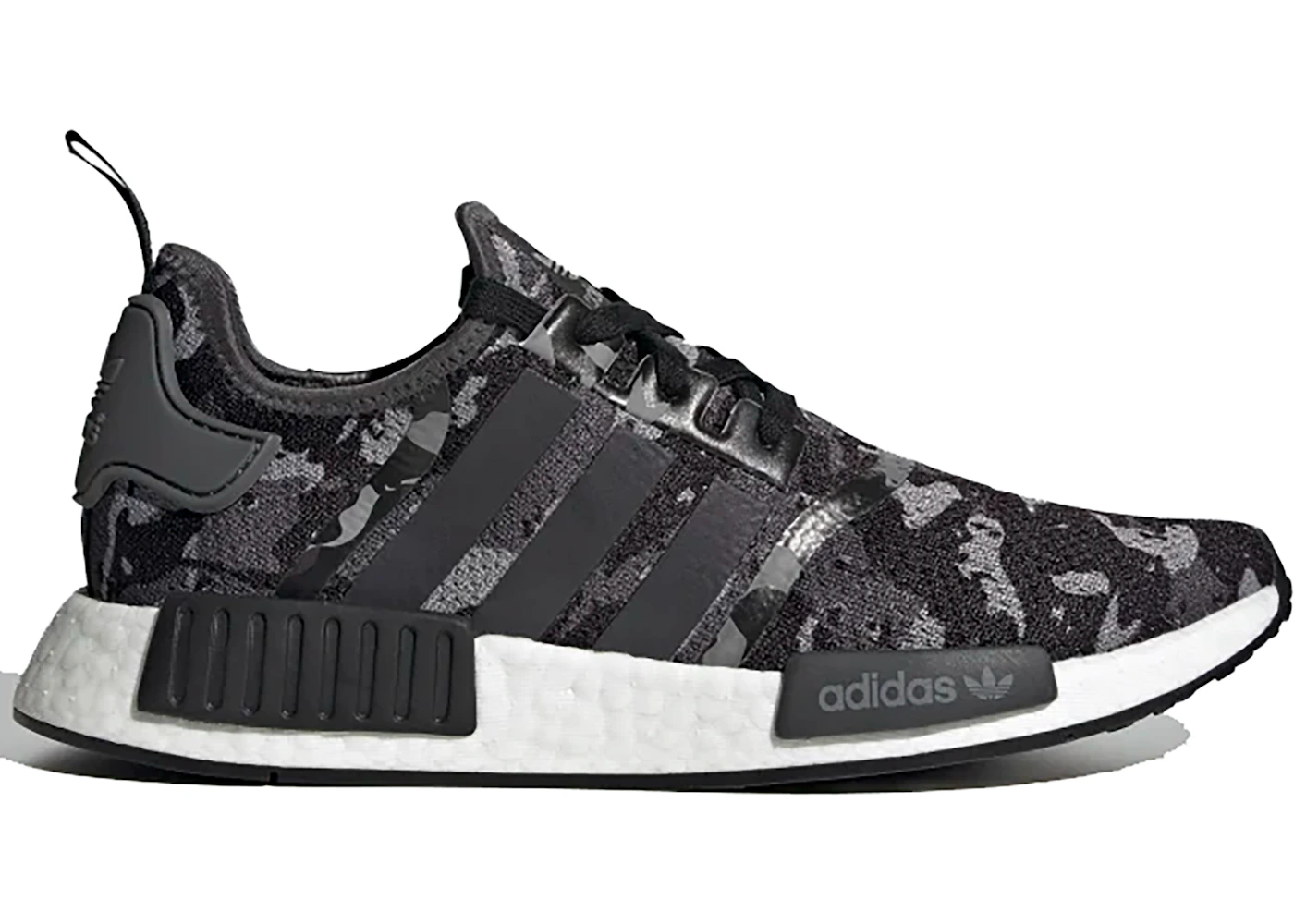 adidas NMD R1 Camo Grey Black FZ0077 TW