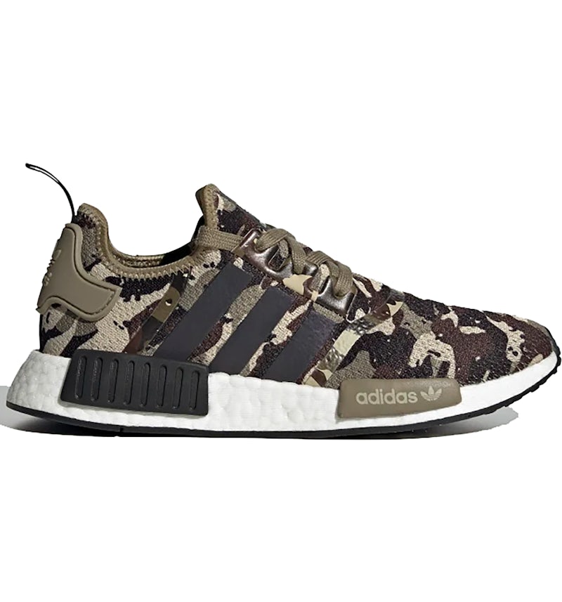 adidas NMD R1 Camuflaje Marron Savanna Hombre FZ0076 US