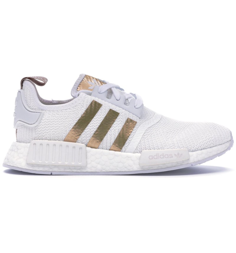 adidas NMD R1 Cloud White Copper Metallic Women s B37650 US