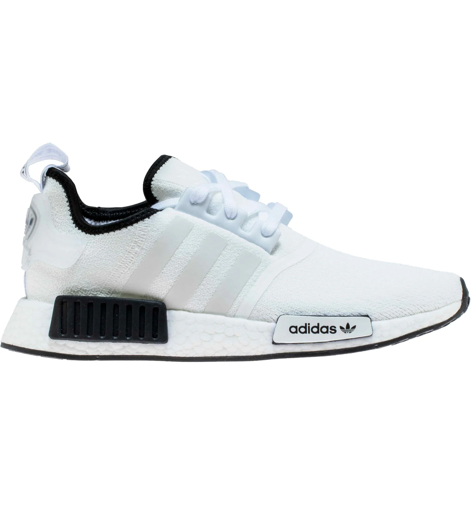 Nmd_r1 shoes core black  top cloud white  lush blue