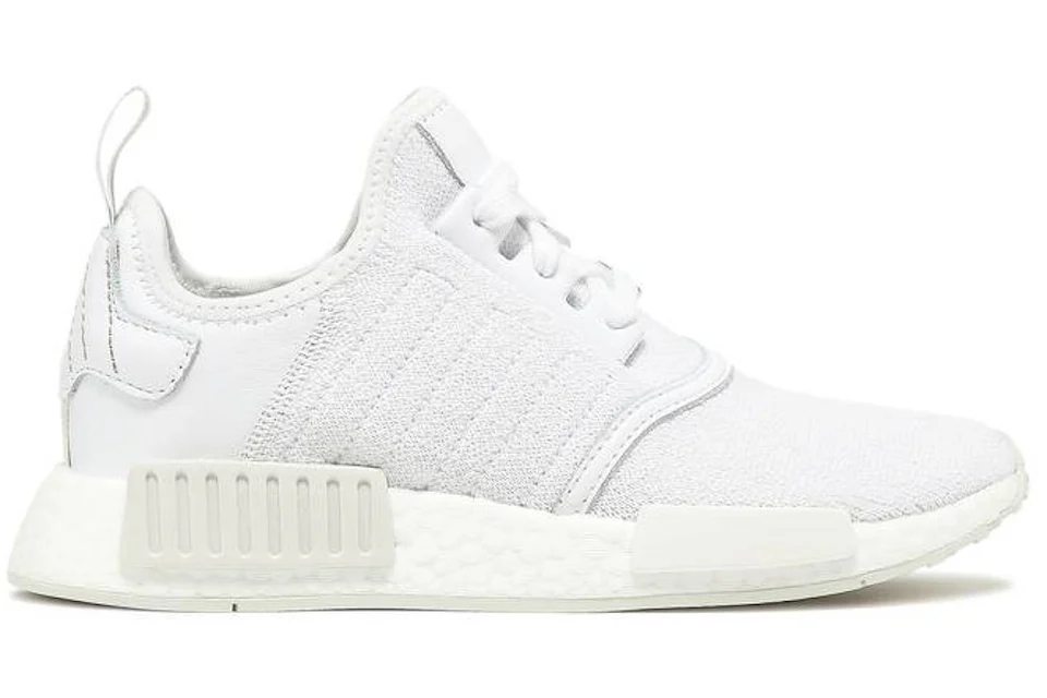Adidas nmd r1 womens grey white Clearance