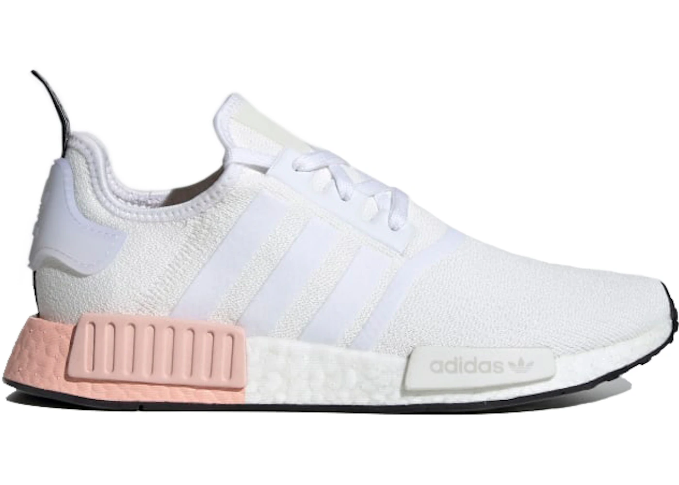 Adidas nmd pink white Clearance