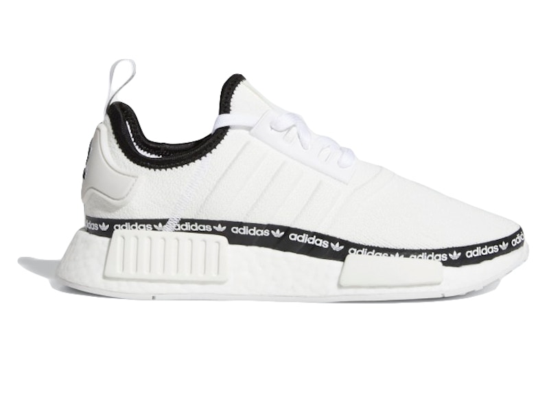 Womens adidas nmd outlet r1 white and grey