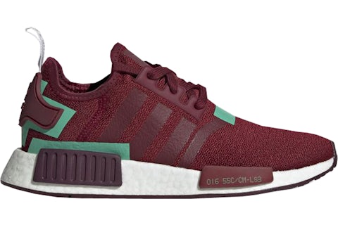 adidas NMD R1 Colegiado Burdeos Hi Res Verde de mujer BD8007 US