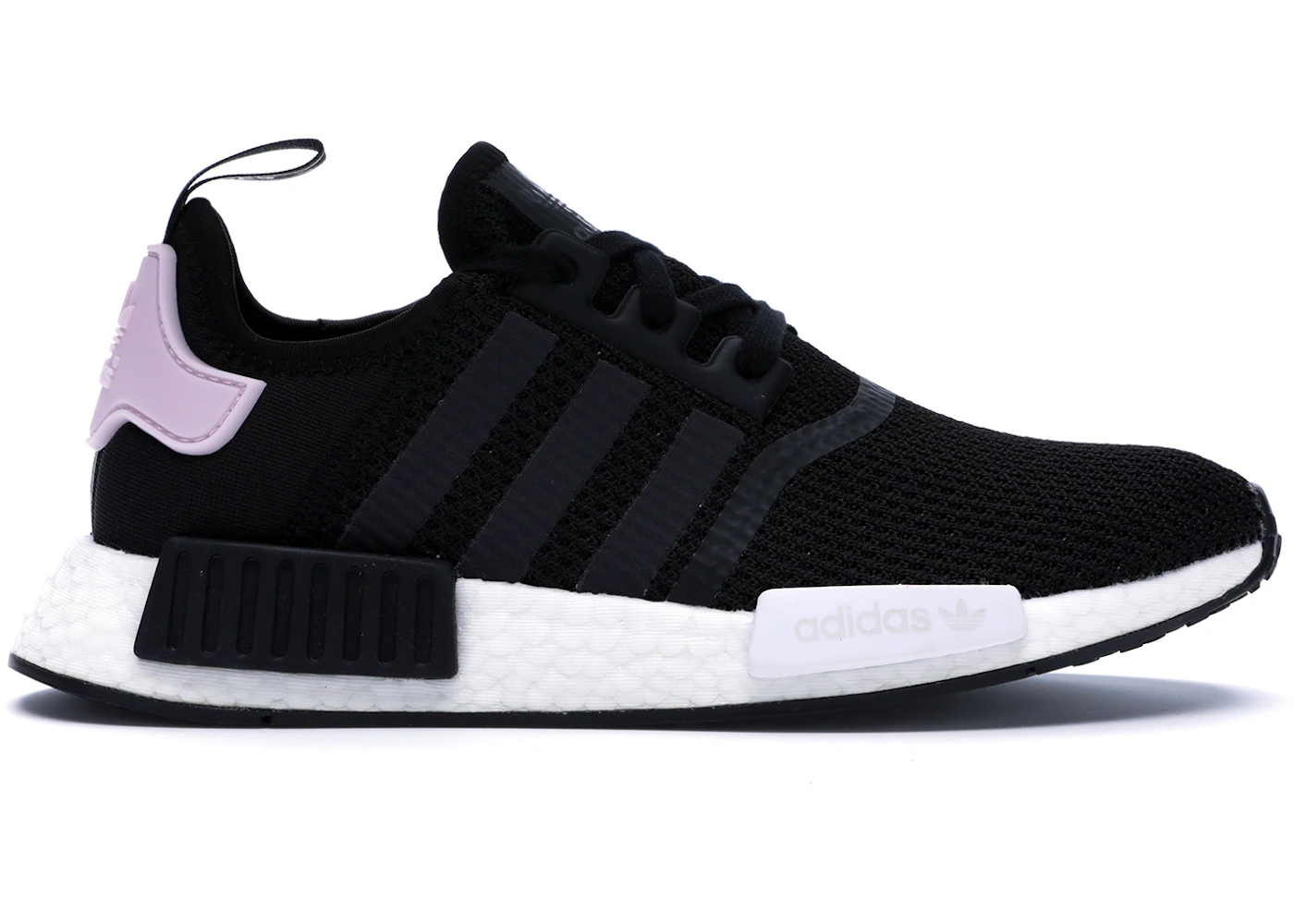 adidas NMD R1 Core Black Clear Pink (Women's) - B37649 - US