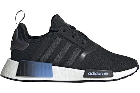 adidas NMD R1 Core Black Cloud White Blue Dawn (Women's) - HQ4247 - US adidas NMD R1 Core Black Cloud White Blue Dawn (Women's) - HQ4247 - US