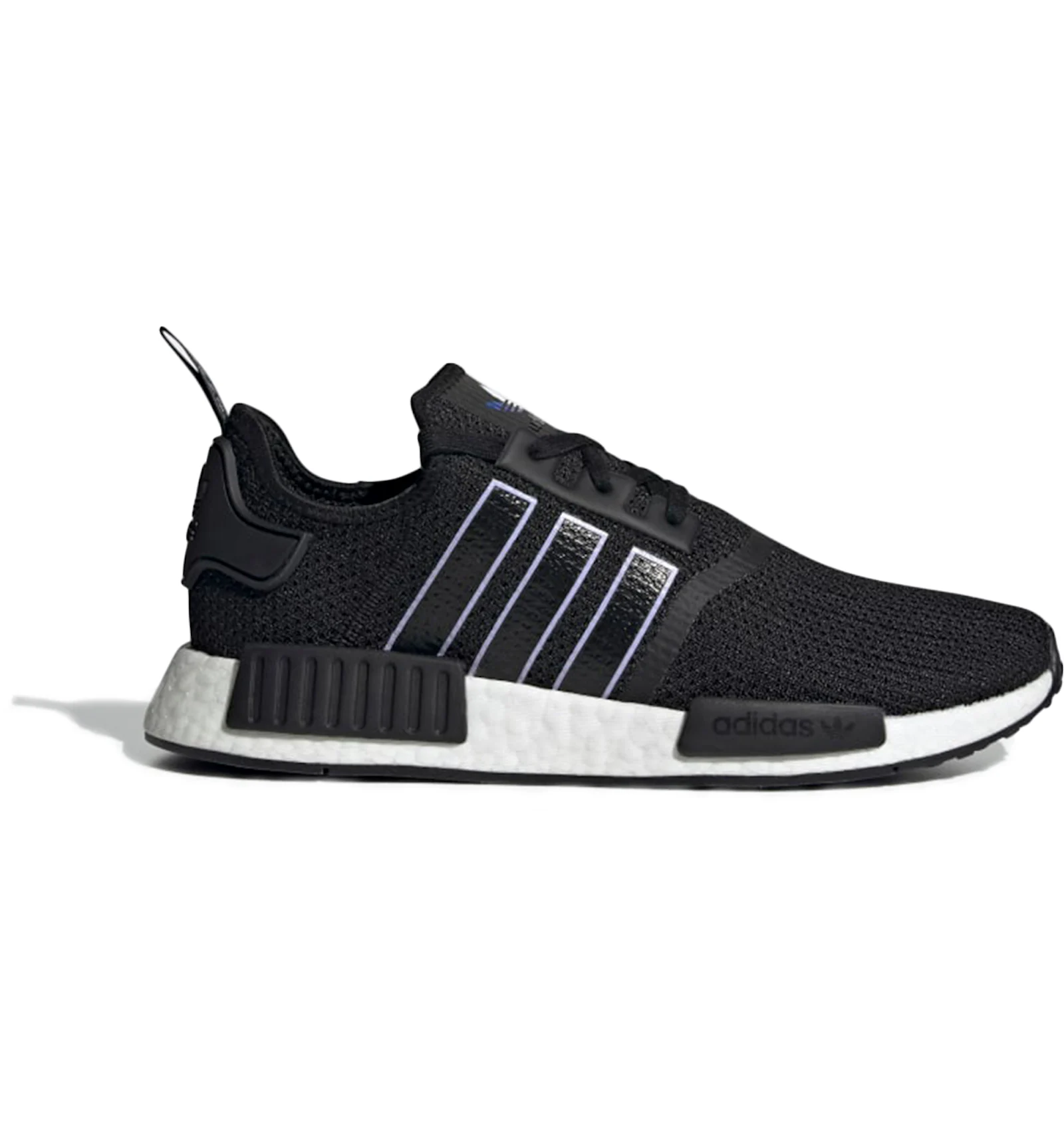 Adidas nmd r1 black purple shot Clearance