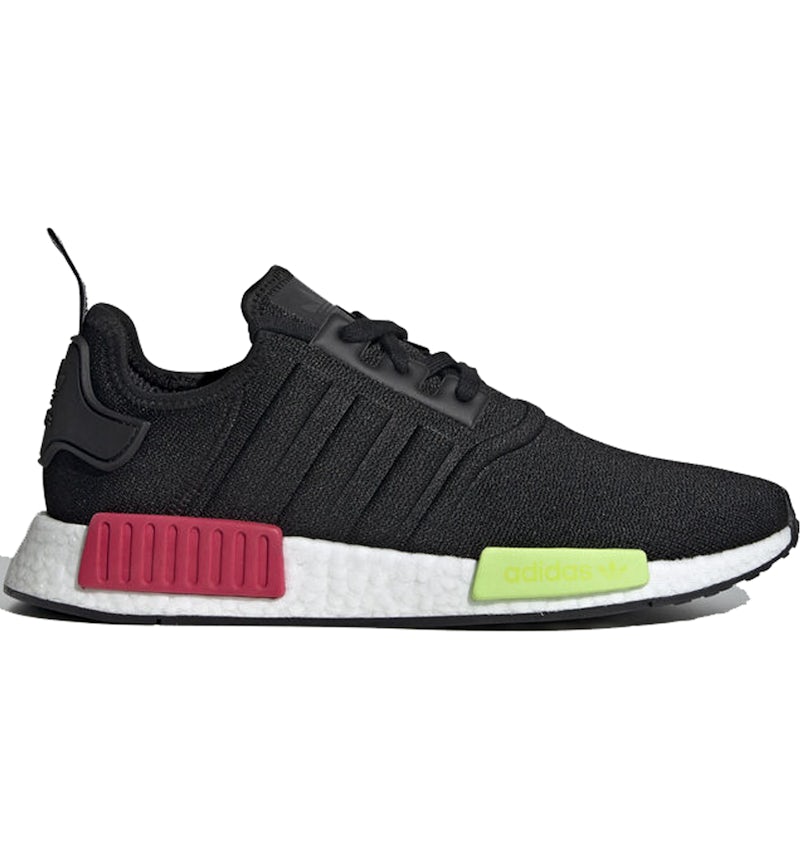 adidas NMD R1 Core Black Energy Pink Men s EE5100 US