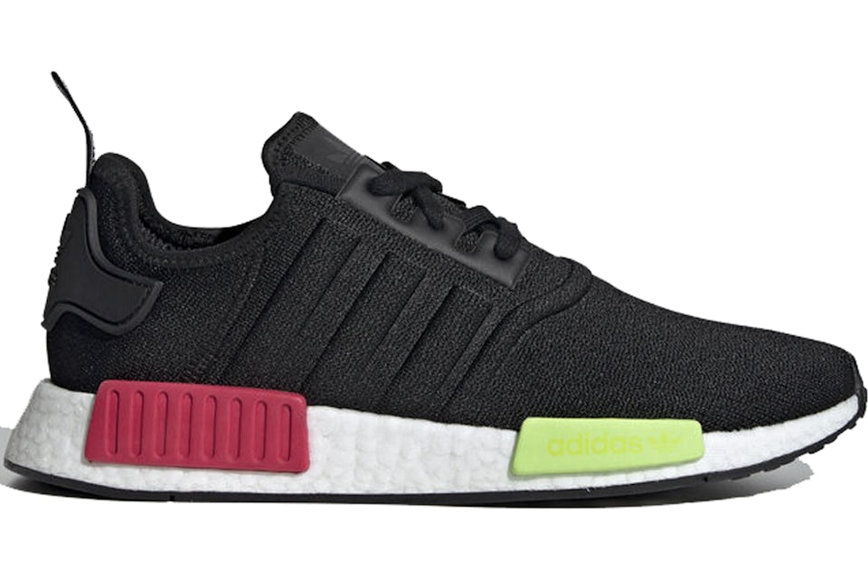 adidas NMD R1 Core Black Energy Pink Men s EE5100 GB