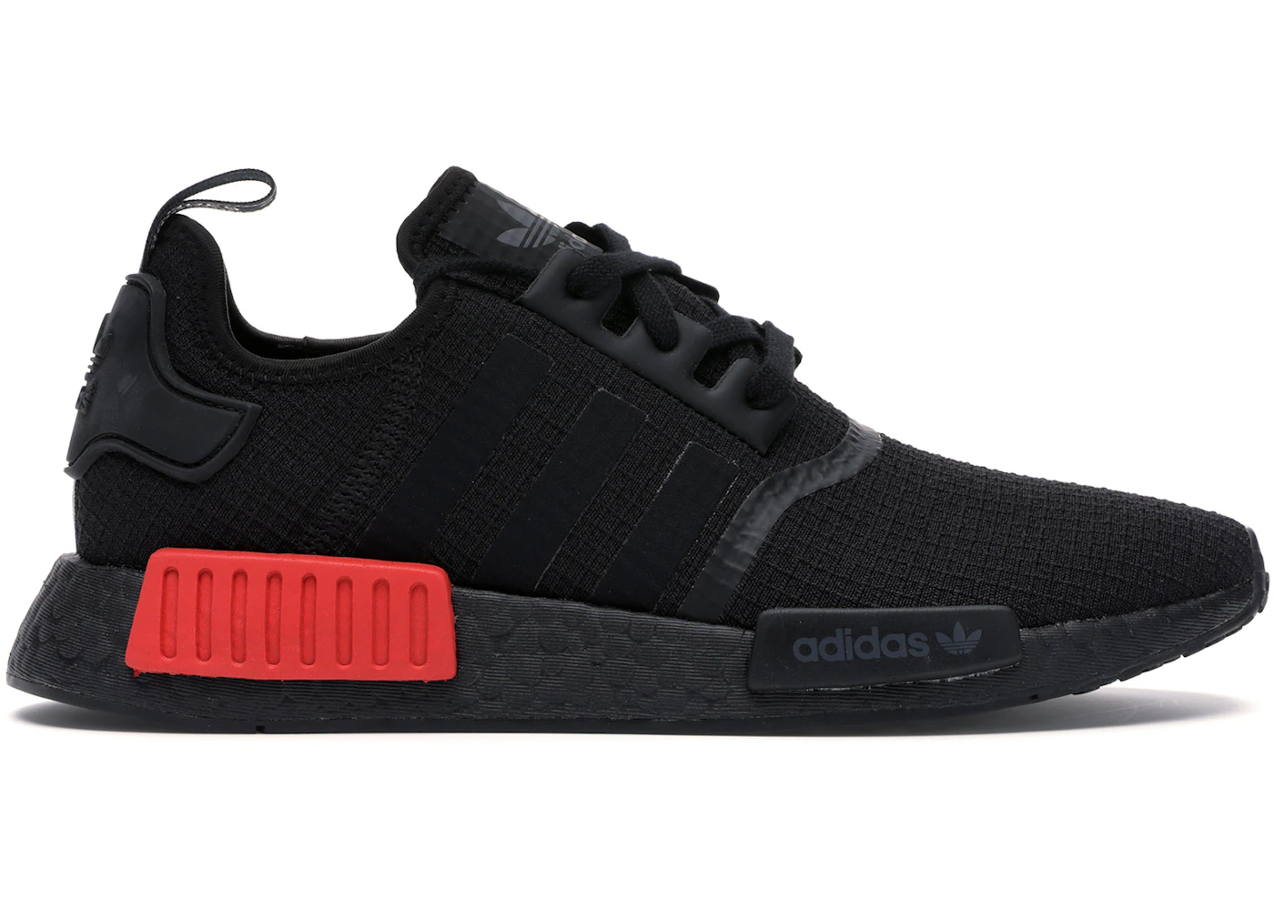 Adidas nmd primeknit black red Clearance