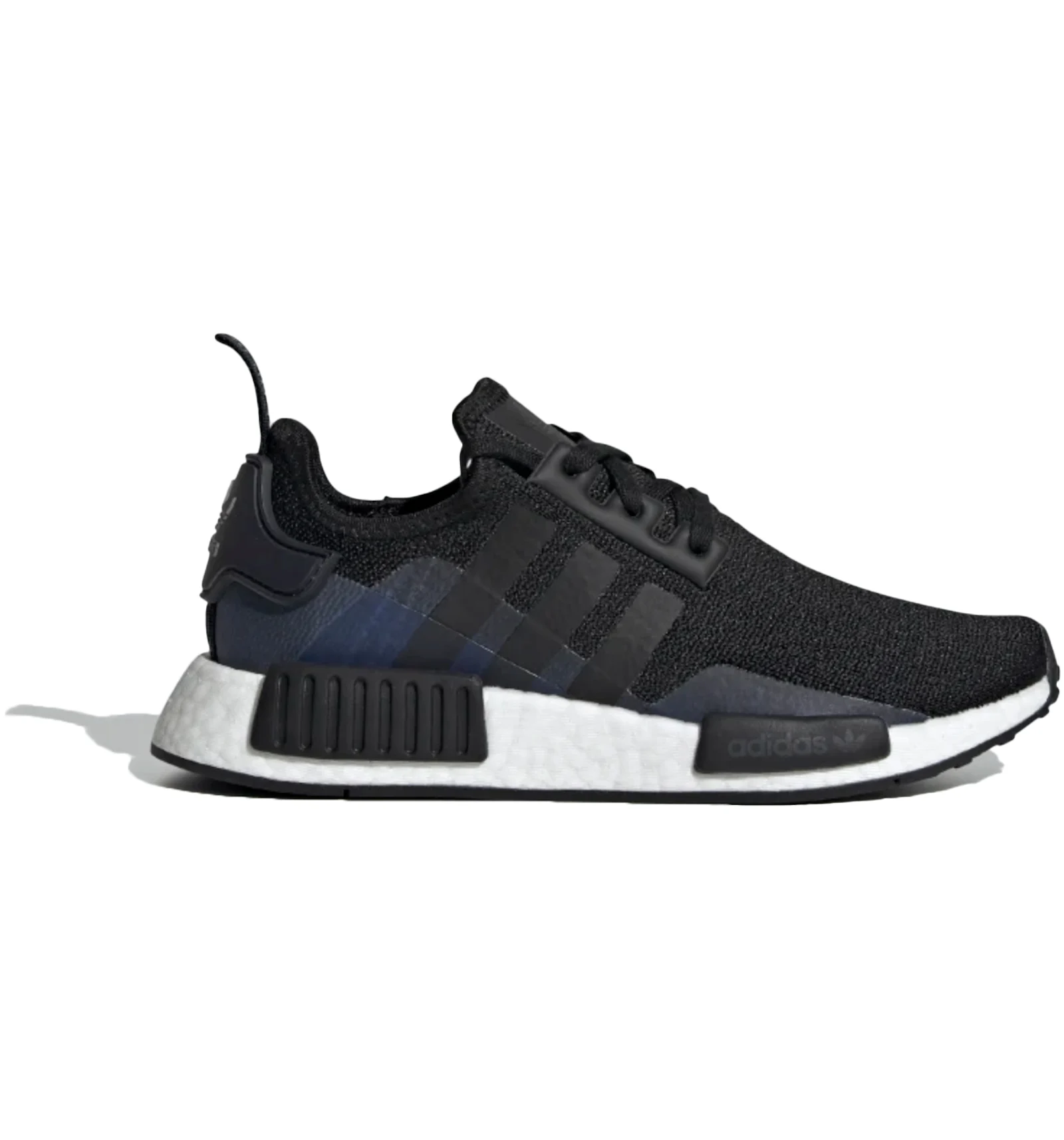 Adidas nmd black n blue Clearance