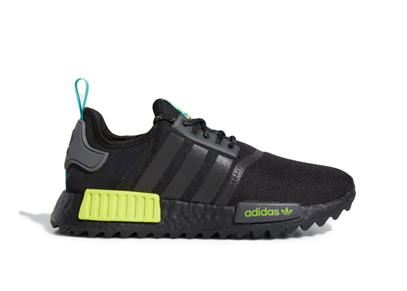 adidas NMD R1 Core Schwarz Semi Solar Gelb Herren FV2466 DE