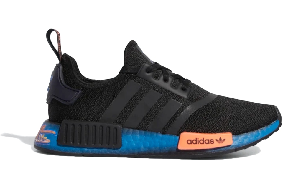 Adidas Nmd R1 Core Black Signal Coral Gs Fv8525 Adidas Nmd R1 Core Black Signal Coral Gs Fv8525