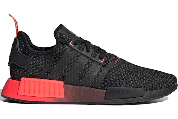 adidas NMD R1 Core Schwarz Signal Rosa