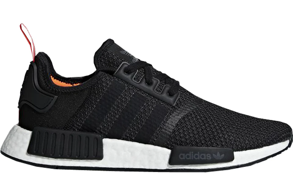Adidas nmd orange and black best sale