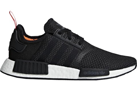 adidas NMD R1 Core Schwarz Solar Orange Herren B37621 DE