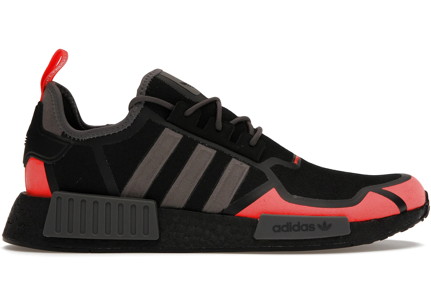 Adidas nmd grey solar red Clearance
