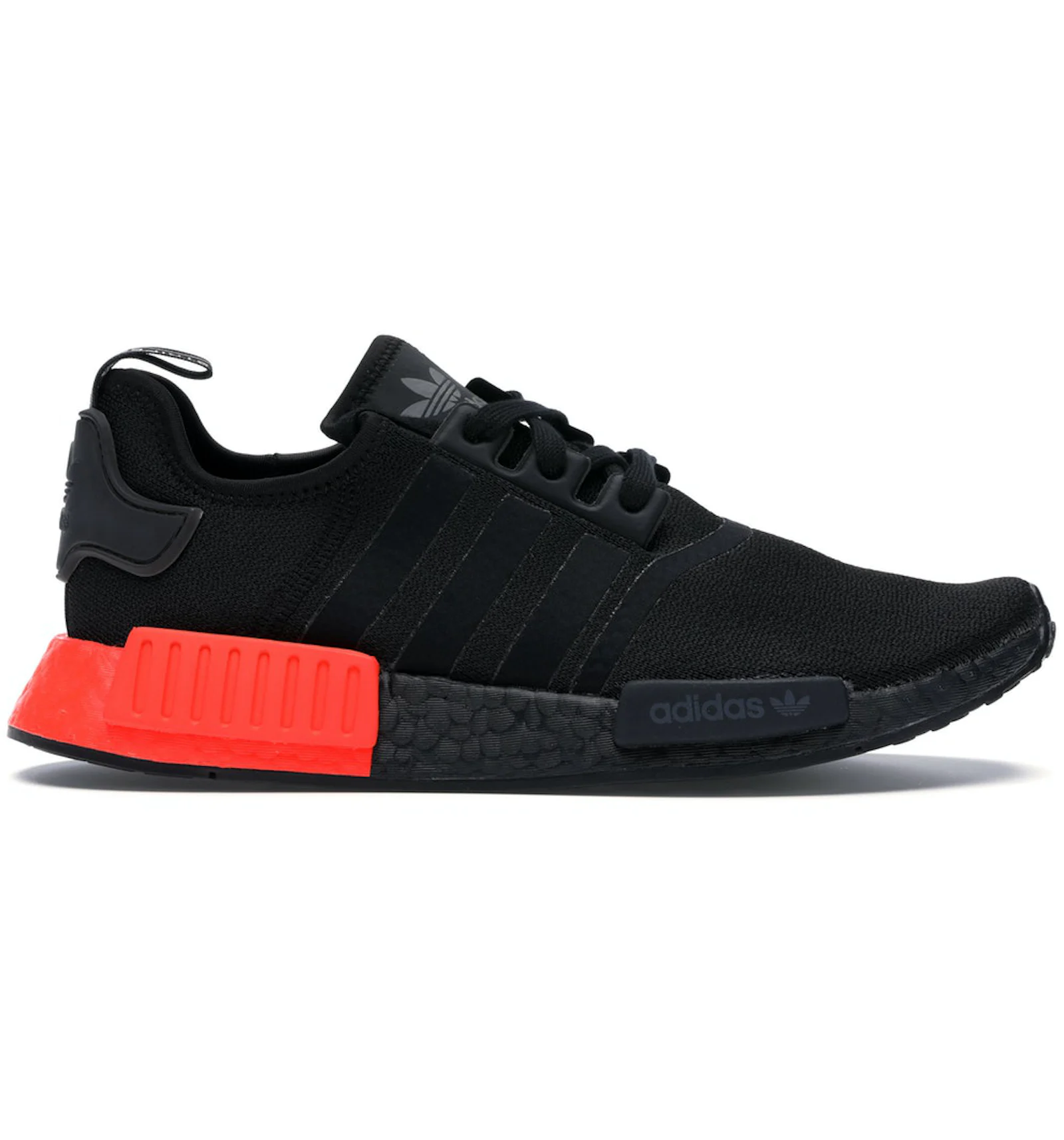 Adidas nmd r1 mens top black red