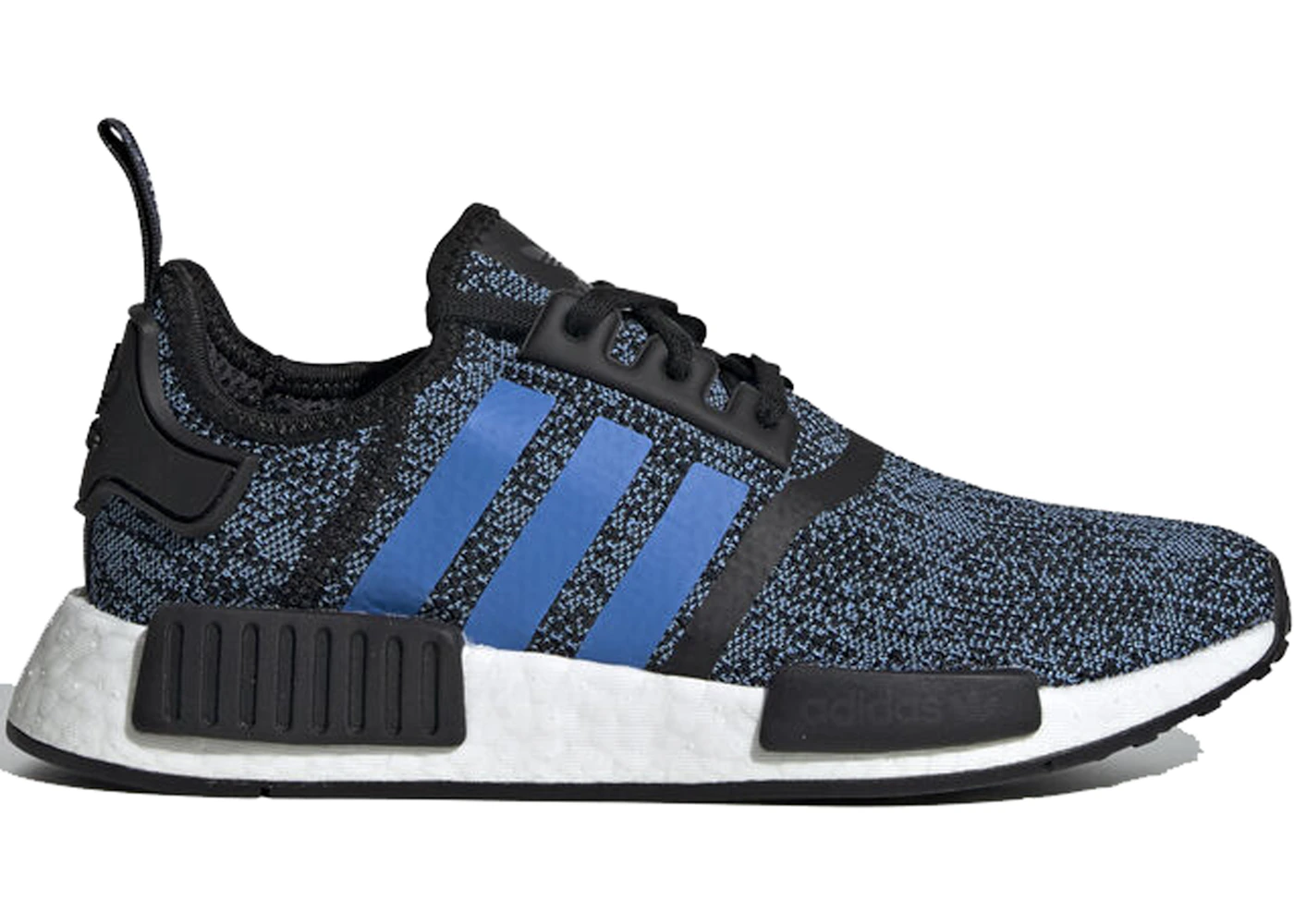 adidas NMD R1 Core Black True Blue Youth F34422 US