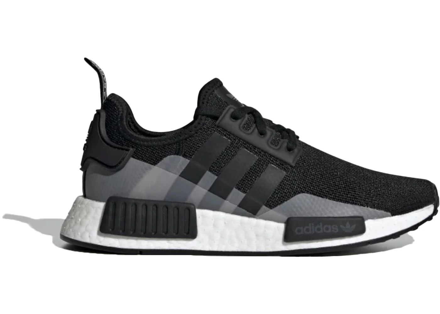 adidas NMD R1 Core Black Vapour Pink (GS) - EE6678 - US