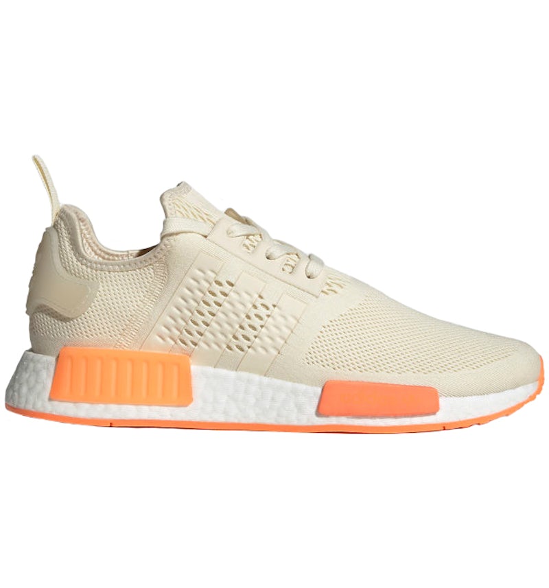 adidas NMD R1 Cream White Screaming Orange Men's FY5984 US