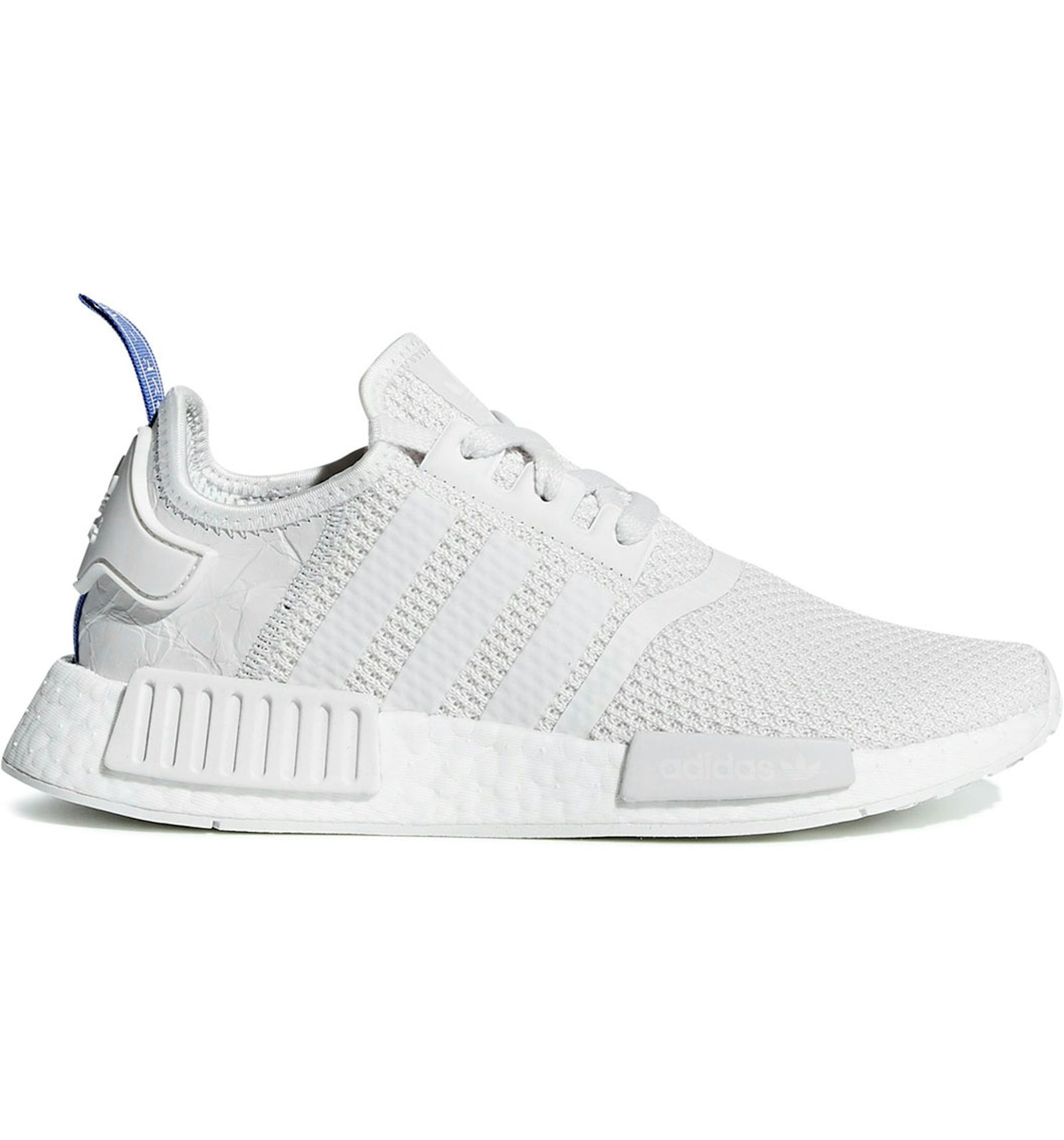 Adidas nmd r1 top black/white/clear pink roller knit