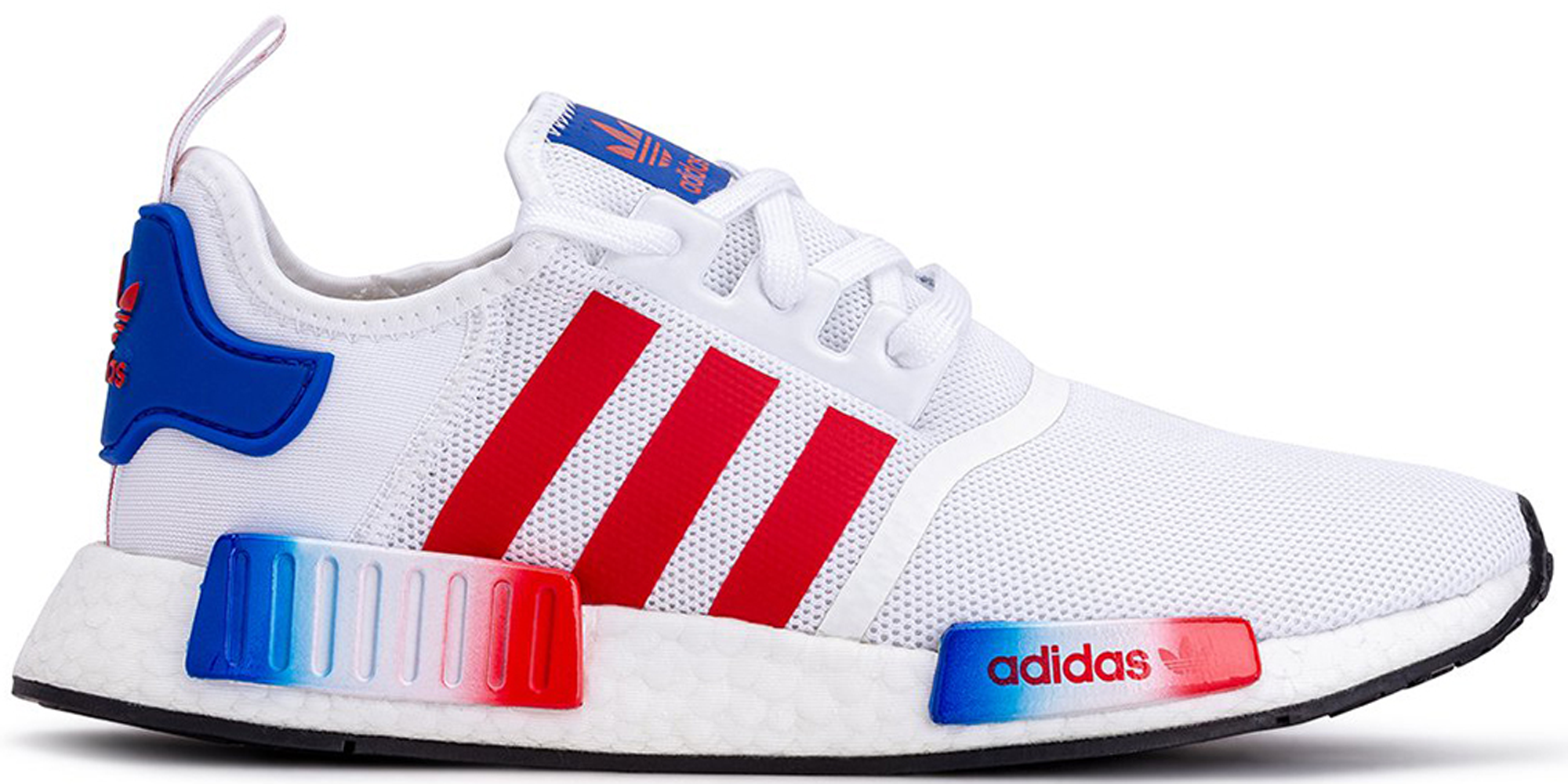 adidas nmds red white and blue