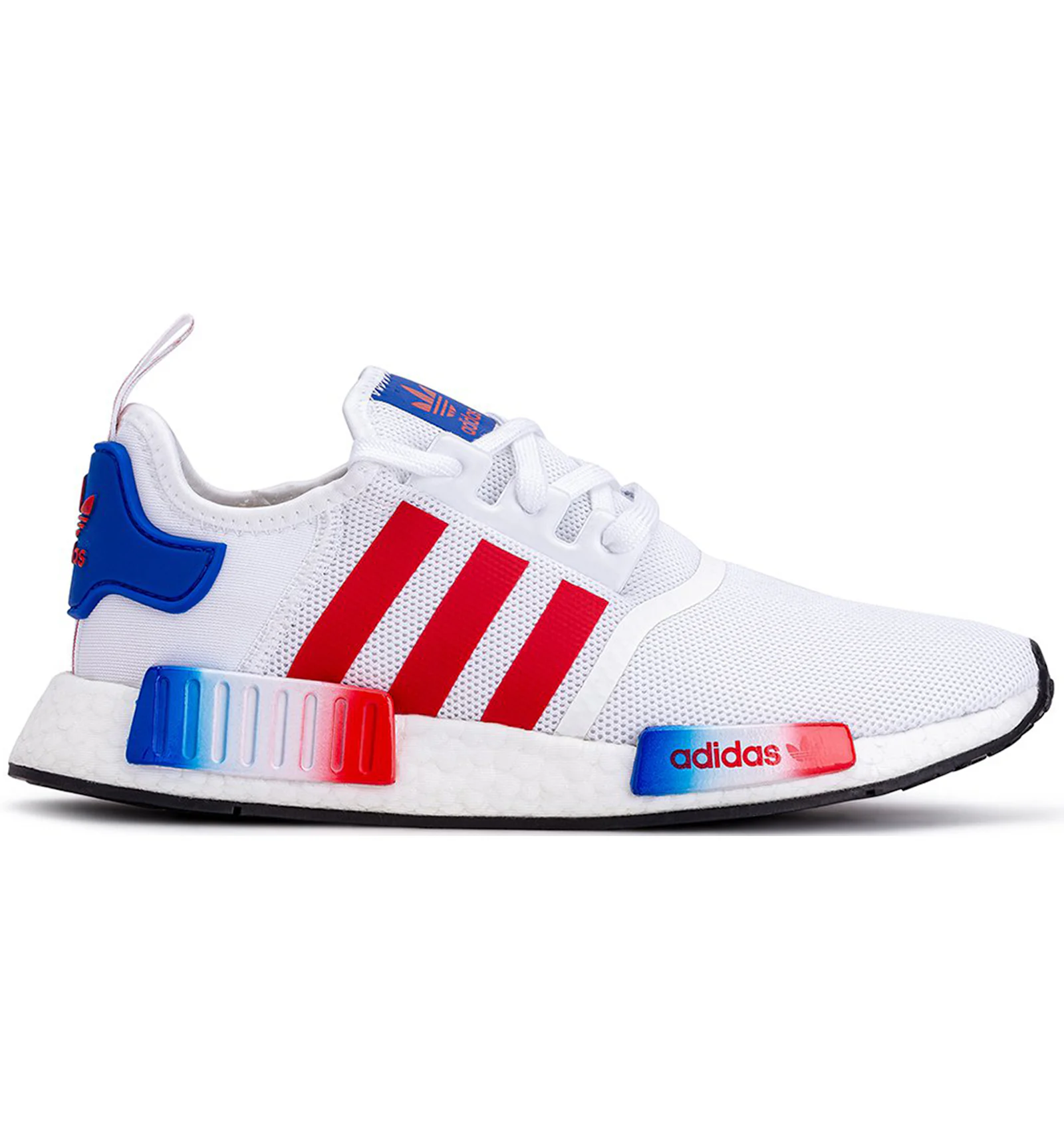Nmd red white hotsell blue