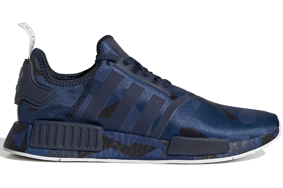 adidas NMD R1 Fractal Camo Collegiate Navy Men s EF4264 US