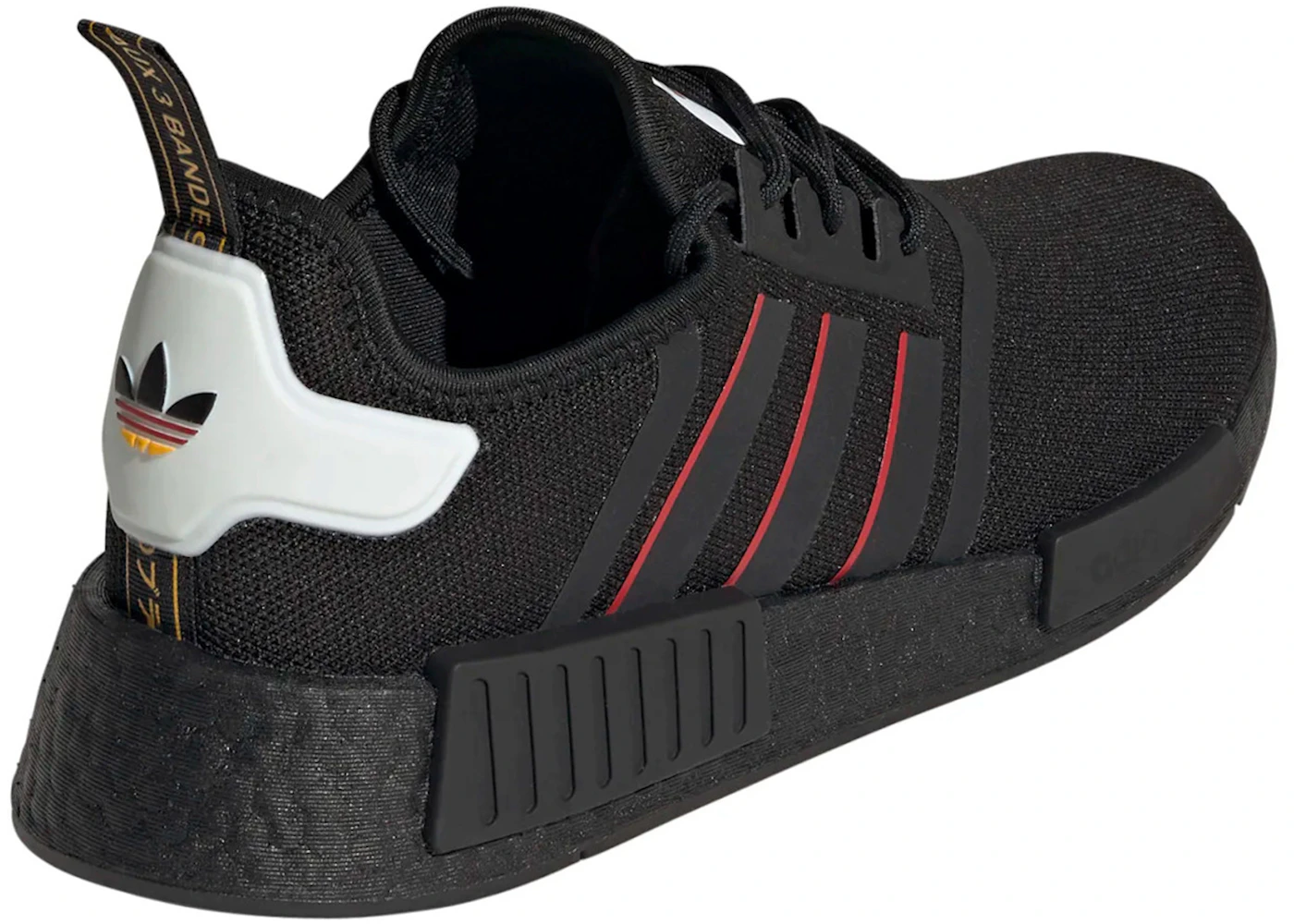 adidas NMD R1 Germany Black Power Red Men's - GX9887 - US