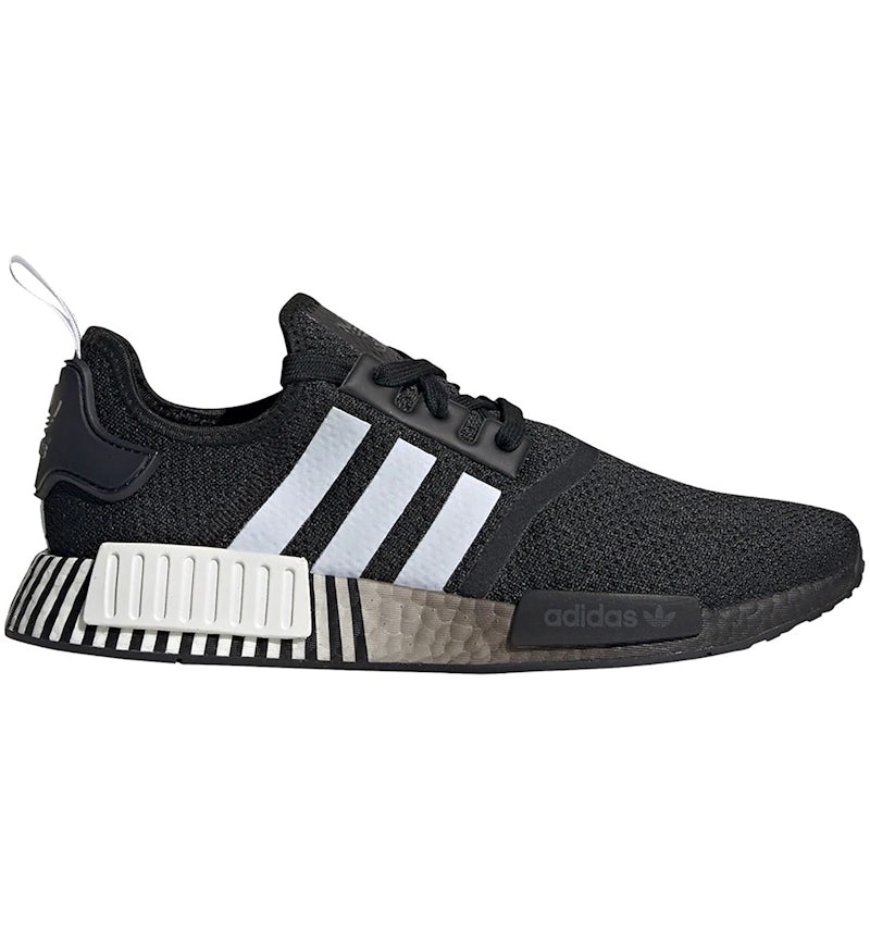 adidas NMD R1 Gradient Monochrome Black White Men s FV3649 GB